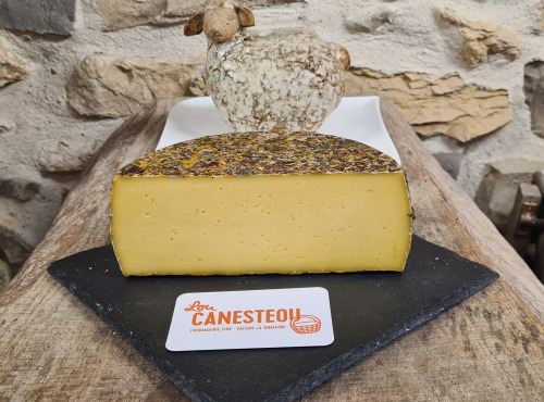Lou Canesteou - Tomme fermière aux fleurs de Printemps 500g