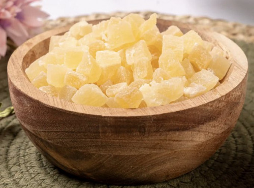 L'OLIVERAIE DU COUDON - Ananas déshydratés en cubes, sucrés 250gr