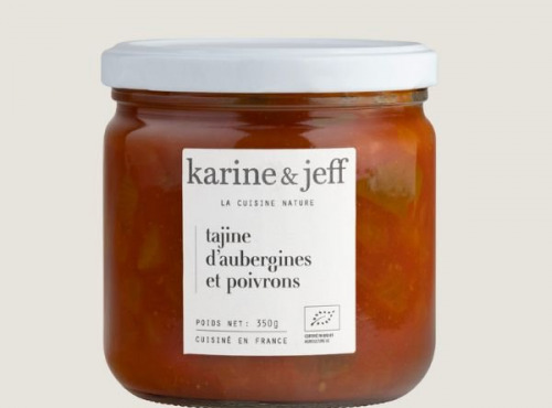 Karine & Jeff - Tajine d'aubergines et poivrons 6x500g