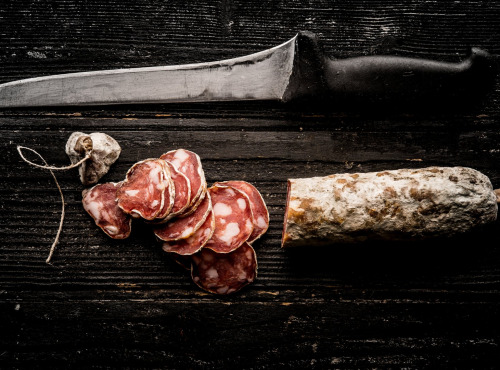 LA FERME DE COLLONGE - Saucisson Sec pur porc sans sel nitrité - 350gr