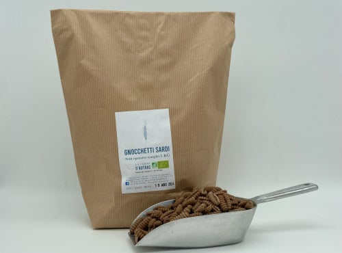 La Ferme d'Autrac - Gnocchetti Sardi à la farine de Petit Epeautre BIO 1 KG