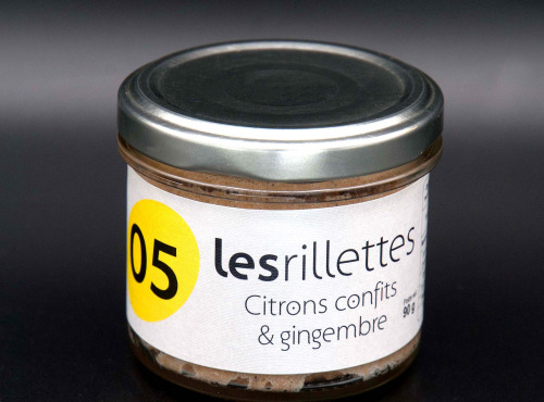 Secrets de Famille - Rillettes citrons confits et gingembre