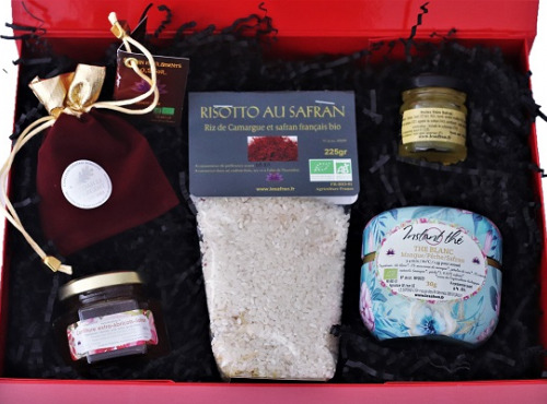 Le safran - l'or rouge des Ardennes - Coffret Cadeau Découverte du safran francais