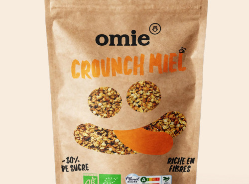 Omie - Crounch enfant au miel -30% de sucres - 300 g