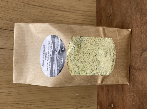 Ferme de Terre Noire - FARINE DE LENTILLES VERTES 500g