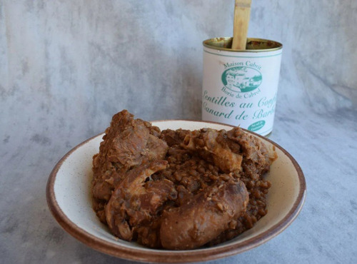 La Ferme de Cabrol - Lentilles au canard de Barbarie (3 à 4 parts)