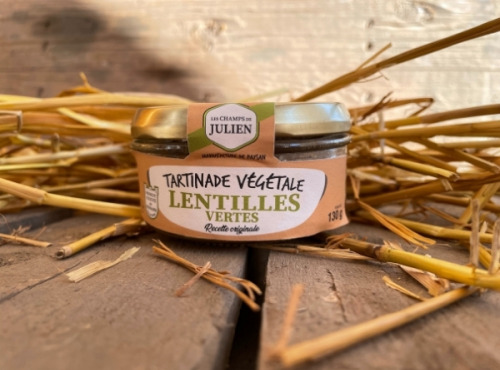 Les Champs de Julien - Tartinade de Lentilles vertes