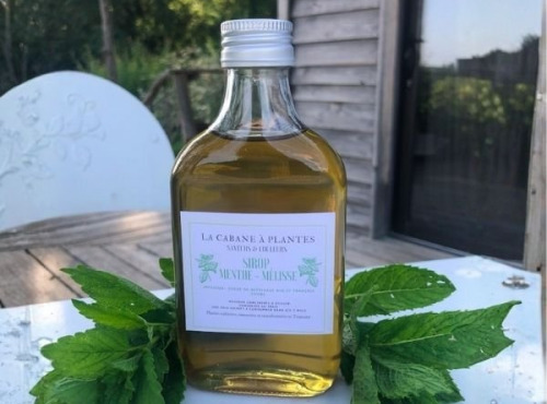 La Cabane à plantes - Sirop de Menthe et Mélisse 20cl