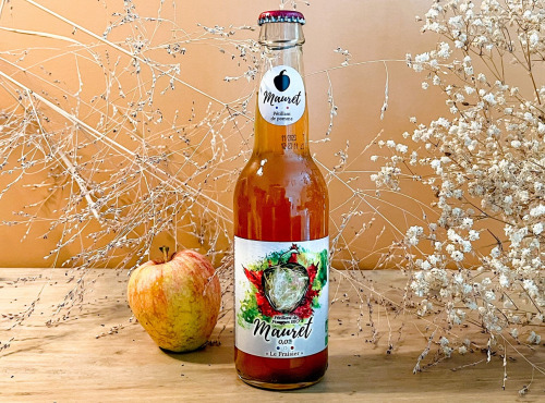 Cidre Mauret - Pétillant Pomme Fraise - Le Fraisier 0,0% - 6x33cl