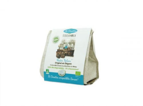 TERRAMOKA - Café NELSON x16 dosettes type Senseo x10