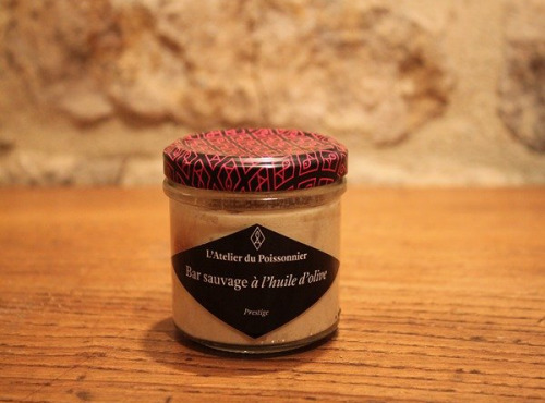 La Ferme DUVAL - Rillette Bar sauvage àl'huile d'olive - 90g