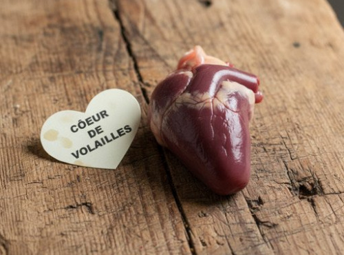 Ferme de la Paumerais - COEUR DE VOLAILLES 2 Kg