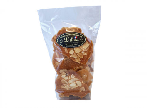 Les Gourmandises de Luline - Tuiles aux amandes sans lactose