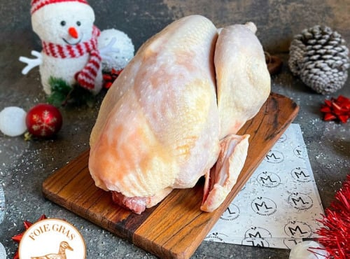 Maison Lascours - [Précommande] Dinde Fermière Farcie au Foie Gras - 3,7kg