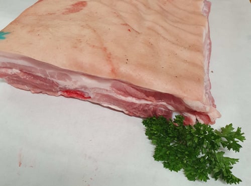 Ferme de la Paumerais - POITRINE FRAICHE DE PORC NON TRANCHEE (x1) - 2 Kg