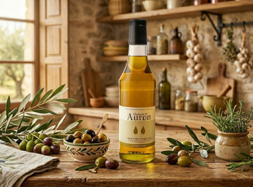 Huilerie d'Auron - Huile d'olive vierge extra 1L