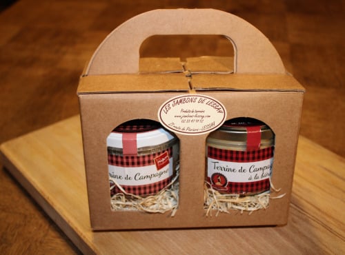 Les Jambons de Lessay - Coffret Campagne- Bière brune