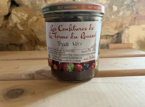 Ferme du Roussel - Confiture figue noix 330g