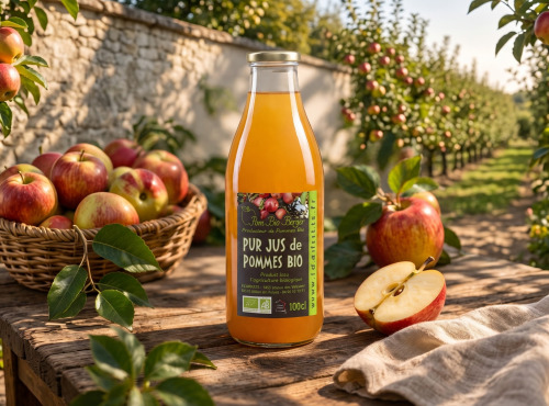 Pom Bio Berger - Pur Jus de Pommes Poires Bio