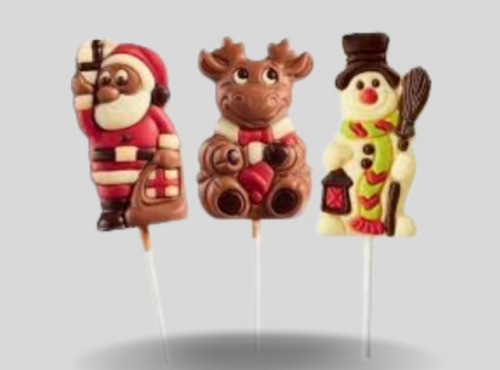 Maison Schmid - Sucette en chocolat de Noël