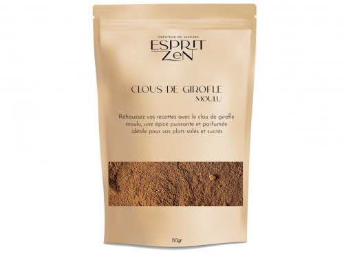 Esprit Zen - Clous de Gifrofle Moulu - Sachet zip 50g