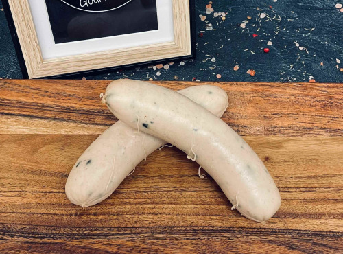 L'Atelier des Gourmets - Boucherie Charcuterie en Provence - [Précommande] Boudin Blanc Forestier - 4x130g