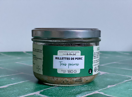 Au Bien Fait - Rillettes Trois Poivres - 180g