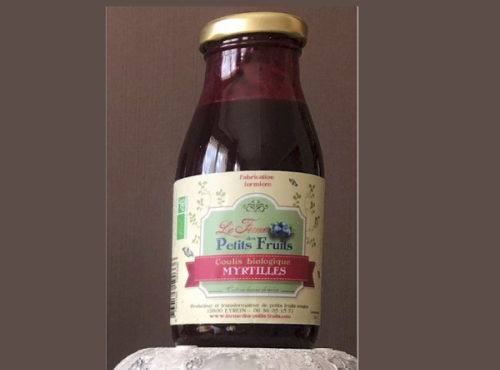 La Ferme des petits fruits - Coulis De Myrtilles BIO