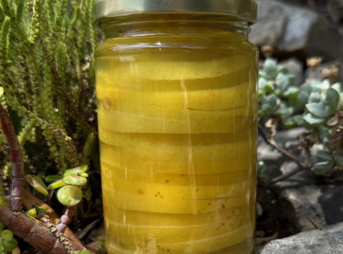 L’Oliveraie du Coudon - CITRON CONFIT RONDELLES BIO EN POT 200GR