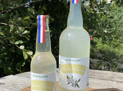 Ferme Sinsac - Pétillant aux fleurs de sureau sans alcool 75 cl