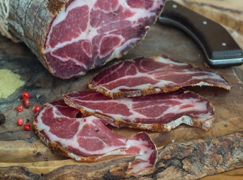 Maison Magrada - Coppa l'Ariégoise. Porc d'Occitanie "Lou Porc del Païs" 10x80g