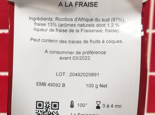 La Fraiseraie - Rooibos Fraise