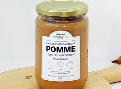 Maréchal Fraicheur - Purée de pommes BIO - 600 gr