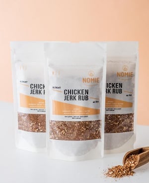 Nomie, le goût des épices - Chicken Jerk Rub. Mélange Pour Marinade De Volailles Et Bbq