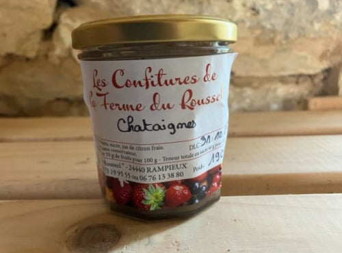 Ferme du Roussel - Confiture chataigne 190g