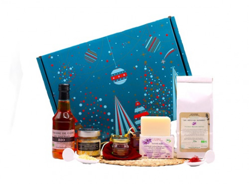 Le safran - l'or rouge des Ardennes - Coffret NOEL Escapade Safranée BIO