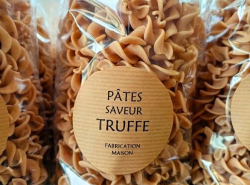 Piments et Moutardes du Périgord - Pâtes artisanles saveur truffe du Périgord 250g