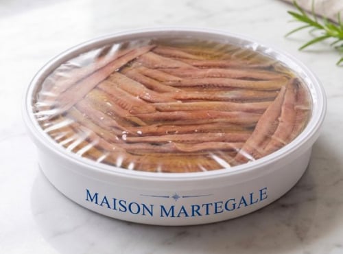 Maison Martégale - Filet d'anchois de cantabrie 450g - 50 pces calibre 00