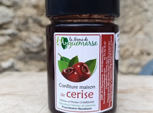 La Ferme de l'Ayguemarse - Confiture de Cerise Bigarreau