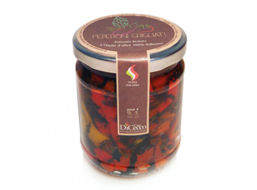 Casa Di Cecco - Poivrons Braisés À L'huile D'olive De Sicile