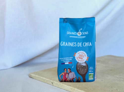 BERRY GRAINES - Chia BIO origine France - 300g