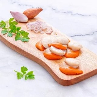 Poissonnerie La Piriacaise - Noix de saint jacques coraillée du Croisic