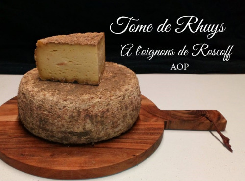Tome de Rhuys - Ferme Fromagère de Suscinio - Tome De Rhuys Oignons De Roscoff- Tome Entière