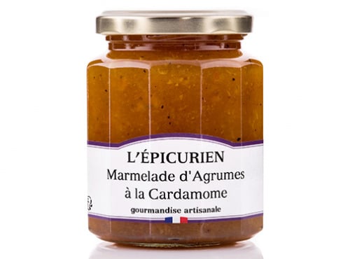 L'Epicurien - Marmelade d'Agrumes à la Cardamome - Une explosion de saveurs délicates