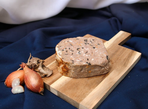 Nemrod - Tranche de terrine fraîche de sanglier aux échalotes confites et trompettes de la mort - 20x200g