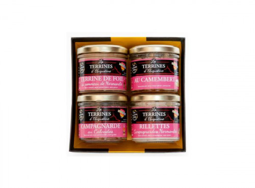 La Chaiseronne - LOT DECOUVERTE 4 VERRINES APERITIF 90g