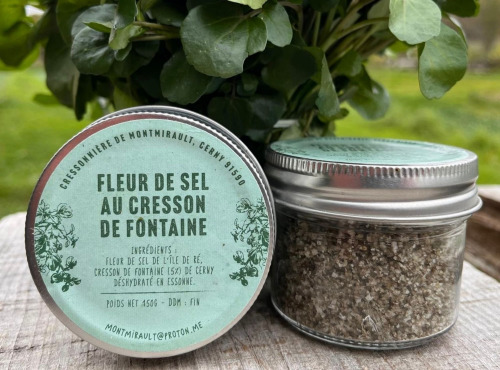 Cressonnière de Montmirault - Fleur de sel au cresson de fontaine