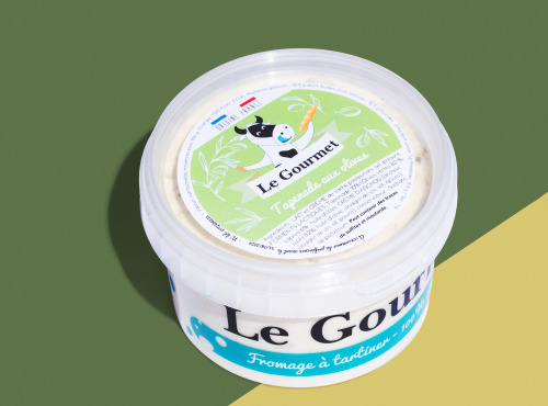 Fromage Gourmet - Fromage à tartiner à la Tapenade Verte 150g