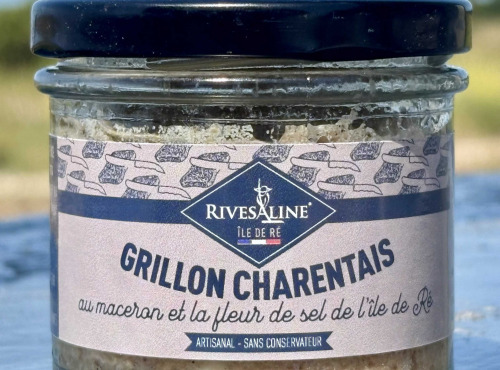 Rivesaline - Terre Saline - Grillon charentais au maceron et à la fleur de sel de l'île de Ré