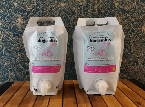 Les Jus Bio De L'Attirail - JUS DE GINGEMBRE BIO "CLASSIQUE" 1.5L